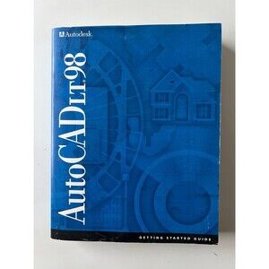 Autodesk AutoCAD Lt 98 Instructional Textbook Educational Book
